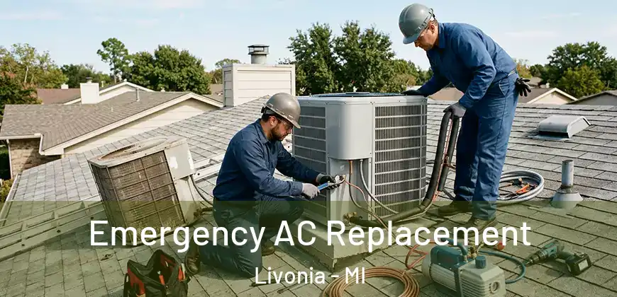  Emergency AC Replacement Livonia - MI