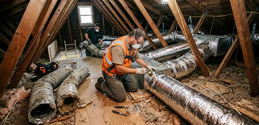 AC Duct Replacement in Livonia