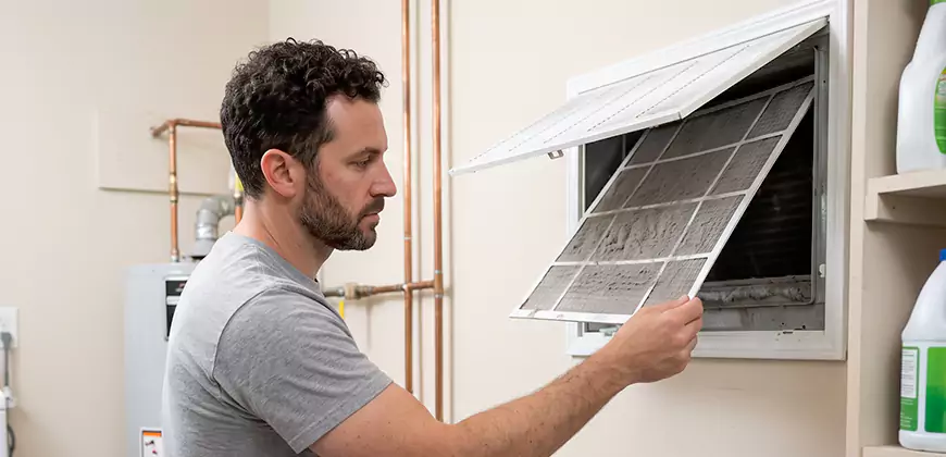 AC Filter Cleaning in Livonia