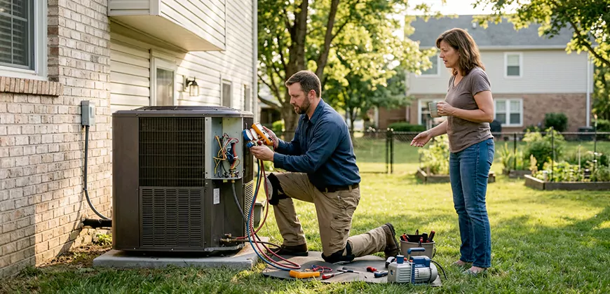 HVAC Replacement in Livonia