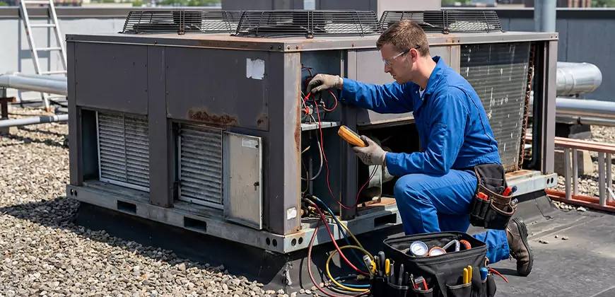 Package Unit Maintenance Service in Livonia