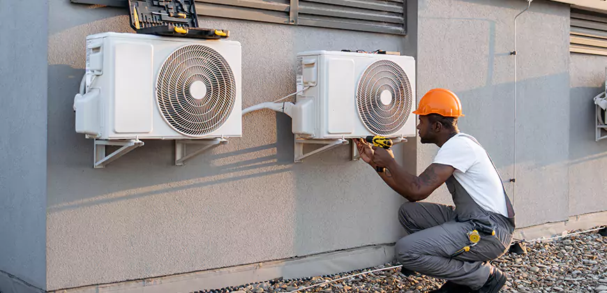 Central AC Outdoor Unit Cleaning in Livonia