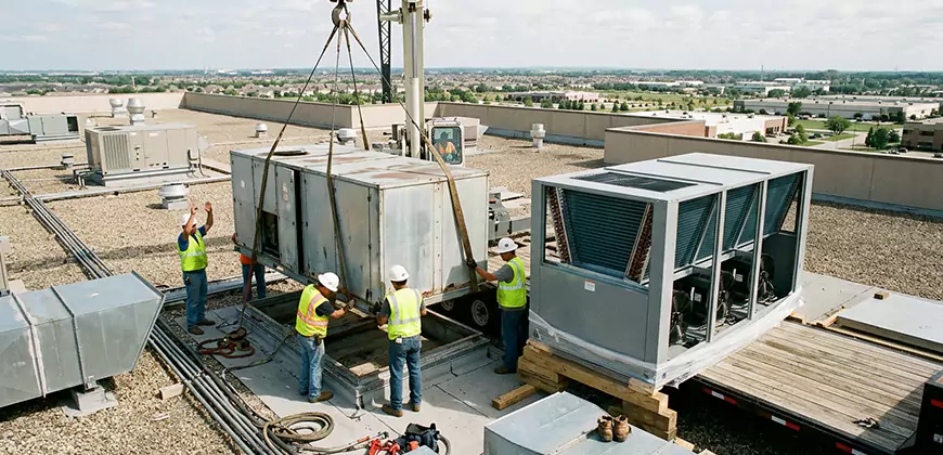Warehouse and Industrial HVAC Replacement in Livonia