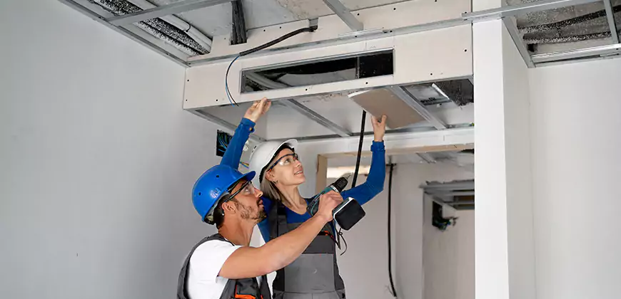 Duct Insulation and Condensation Repair in Livonia