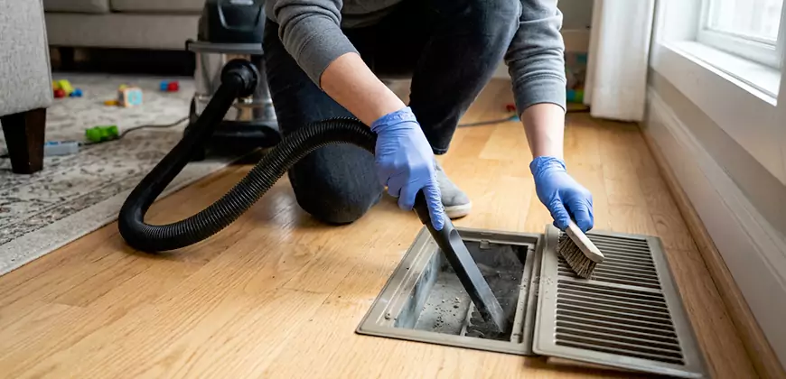 Ducted Heating Filter Cleaning in Livonia