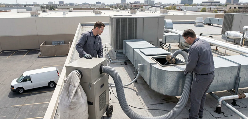 Commercial and Industrial Duct Cleaning in Livonia