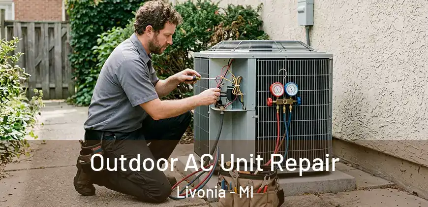 Outdoor AC Unit Repair Livonia - MI