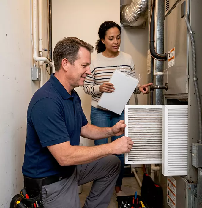 Why Livonia, MI Homeowners Choose Livonia HVAC Contractor for AC Filter Cleaning?